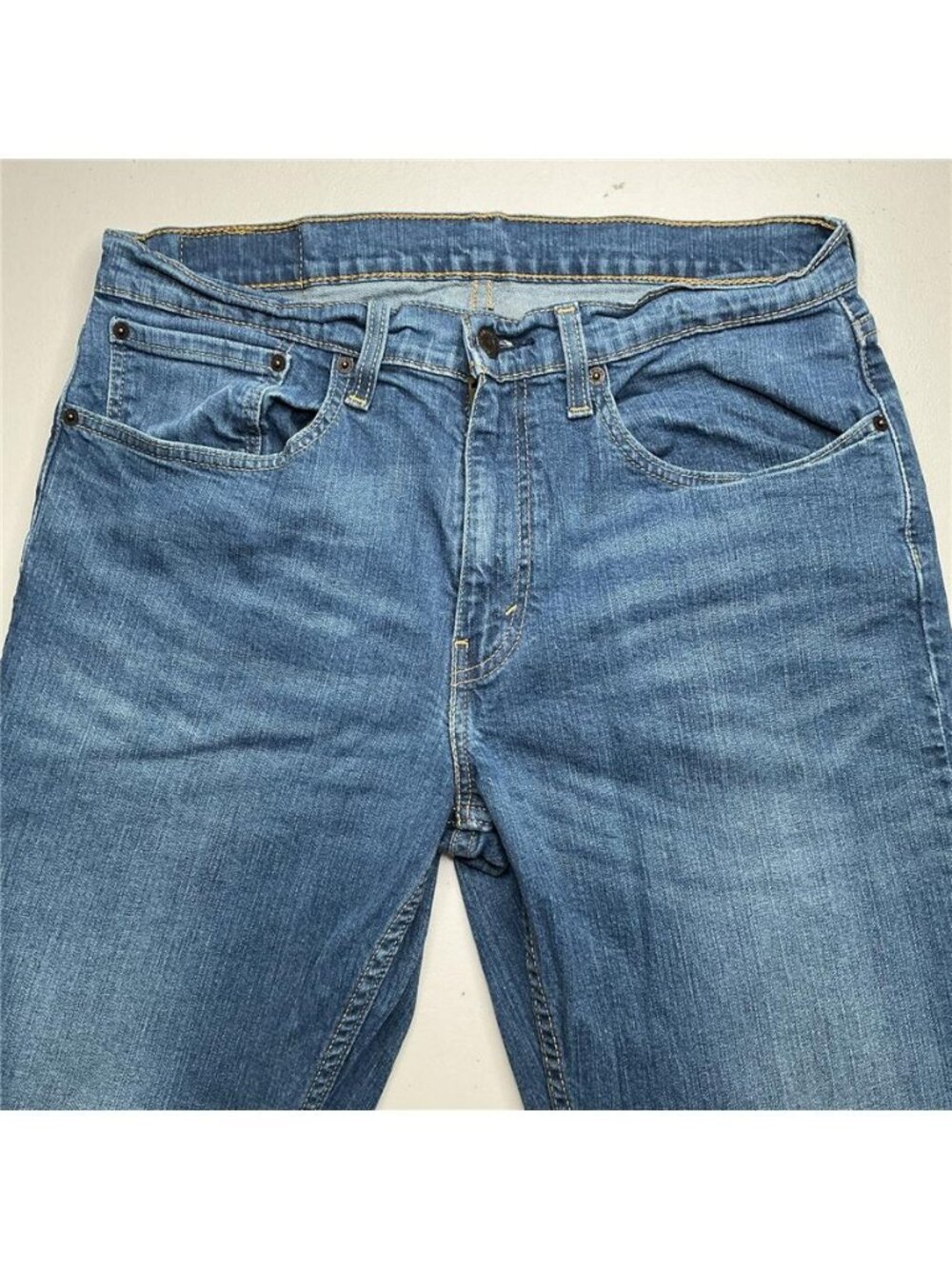 Levis jeans 559 men’s 34x32 straight leg denim blue western waterless relaxed